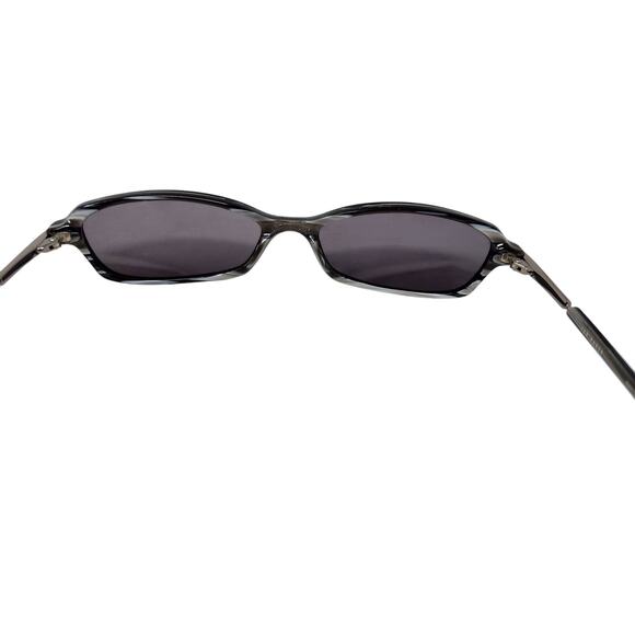 Ted Baker A2T Plastic Rectangle Sunglasses For Frames Black Lightweight - Picture 4 of 11